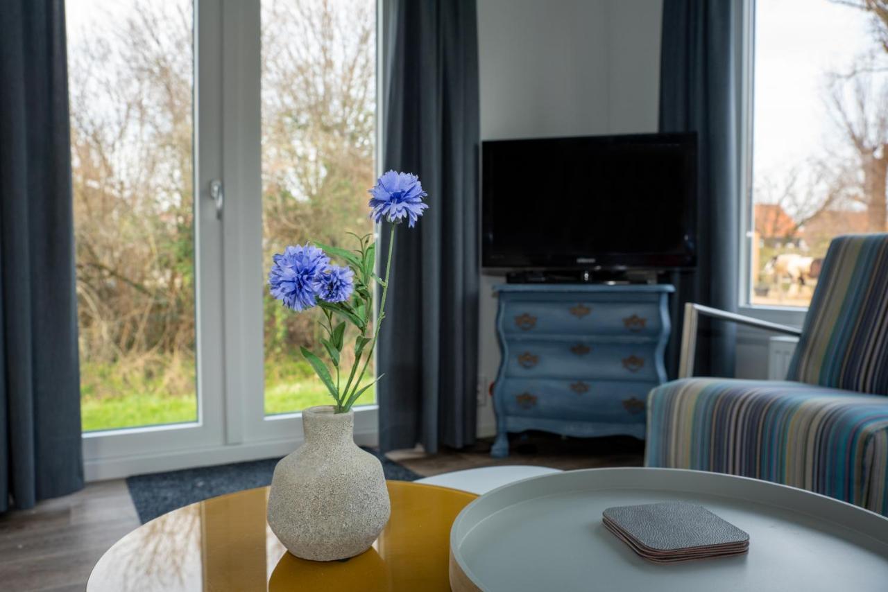 Chalets Op Minicamping Dorpszicht Gapinge Exterior foto